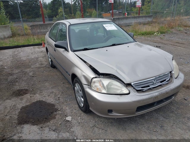 Aukcja sprzedaży 2000 Honda Civic Dx, vin: 1HGEJ6621YL062954, numer aukcji: 46171429