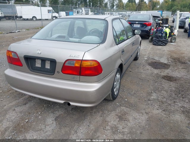 Aukcja sprzedaży 2000 Honda Civic Dx, vin: 1HGEJ6621YL062954, numer aukcji: 46171429