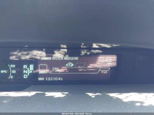 46171440 :رقم المزاد ، JTDKN3DUXD1710757 vin ، 2013 Toyota Prius Two مزاد بيع