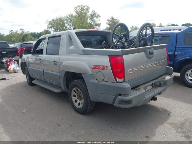 Aukcja sprzedaży 2002 Chevrolet Avalanche K1500, vin: 3GNEK13T42G171951, numer aukcji: 46171478