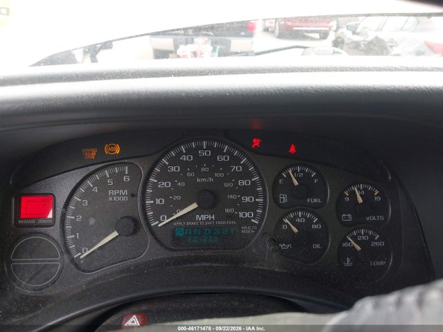Aukcja sprzedaży 2002 Chevrolet Avalanche K1500, vin: 3GNEK13T42G171951, numer aukcji: 46171478