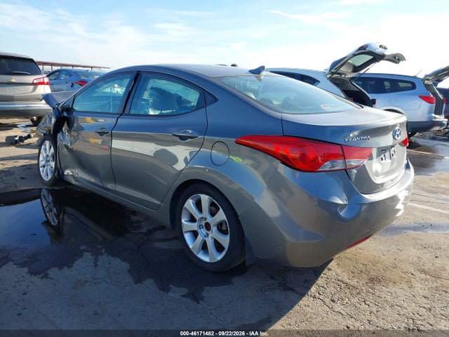 Продаж на аукціоні авто 2013 Hyundai Elantra Limited, vin: 5NPDH4AE7DH212155, номер лоту: 46171482