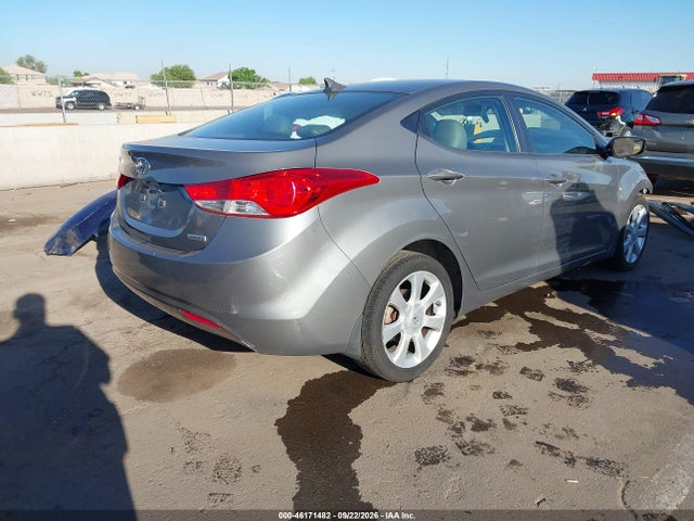 Продаж на аукціоні авто 2013 Hyundai Elantra Limited, vin: 5NPDH4AE7DH212155, номер лоту: 46171482