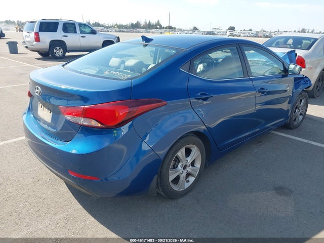 46171483 :رقم المزاد ، KMHDH4AE4GU484507 vin ، 2016 Hyundai Elantra Value Edition مزاد بيع