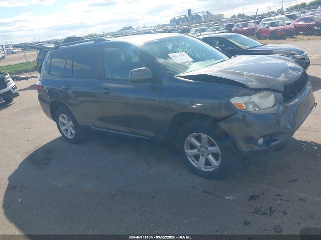 2010 Toyota Highlander Se V6 მანქანა იყიდება აუქციონზე, vin: 5TDJK3EH8AS035284, აუქციონის ნომერი: 46171494