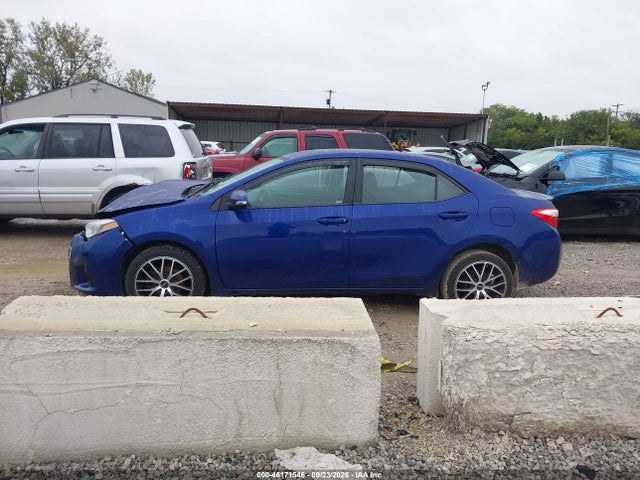 2015 Toyota Corolla S მანქანა იყიდება აუქციონზე, vin: 2T1BURHE3FC466652, აუქციონის ნომერი: 46171546