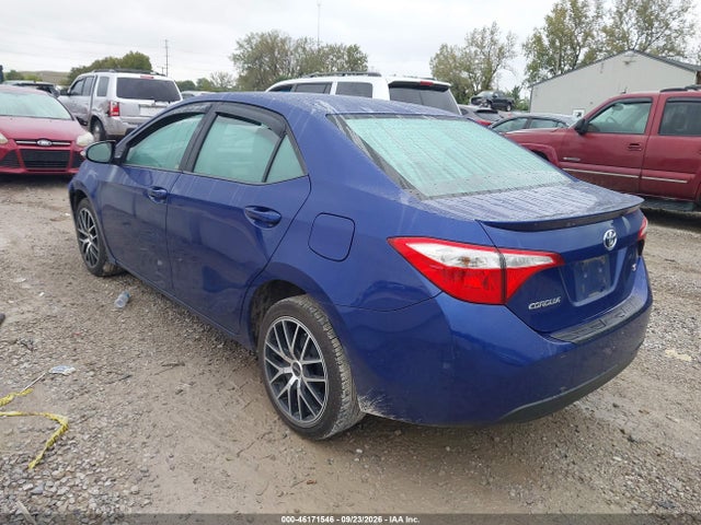 2015 Toyota Corolla S მანქანა იყიდება აუქციონზე, vin: 2T1BURHE3FC466652, აუქციონის ნომერი: 46171546