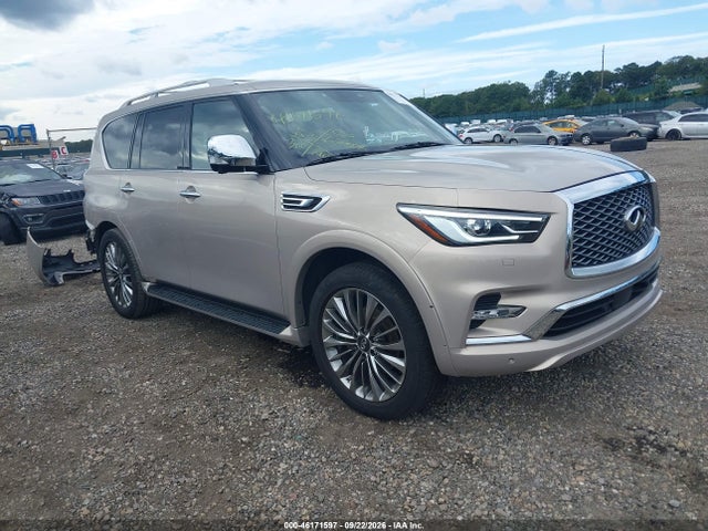 2021 Infiniti Qx80 Sensory Awd მანქანა იყიდება აუქციონზე, vin: JN8AZ2BE2M9269041, აუქციონის ნომერი: 46171597