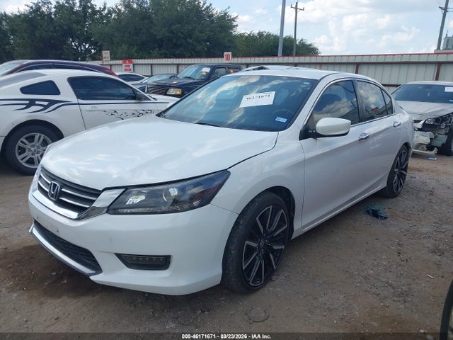 2015 Honda Accord Sport მანქანა იყიდება აუქციონზე, vin: 1HGCR2F53FA243808, აუქციონის ნომერი: 46171671