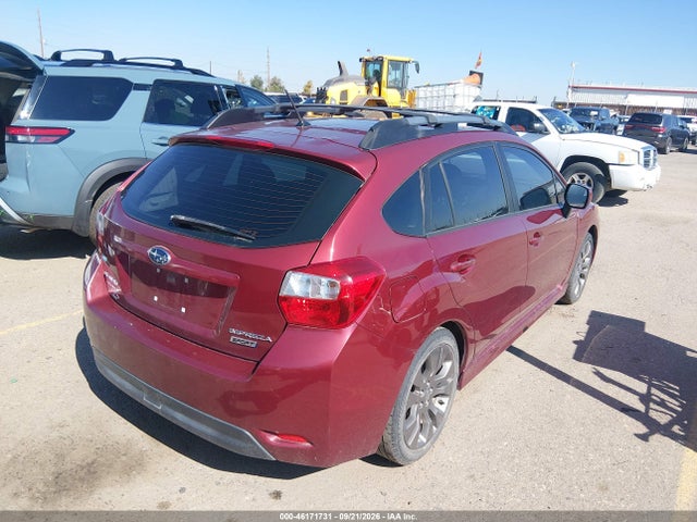 46171731 :رقم المزاد ، JF1GPAL69E8274277 vin ، 2014 Subaru Impreza 2.0i Sport Premium مزاد بيع