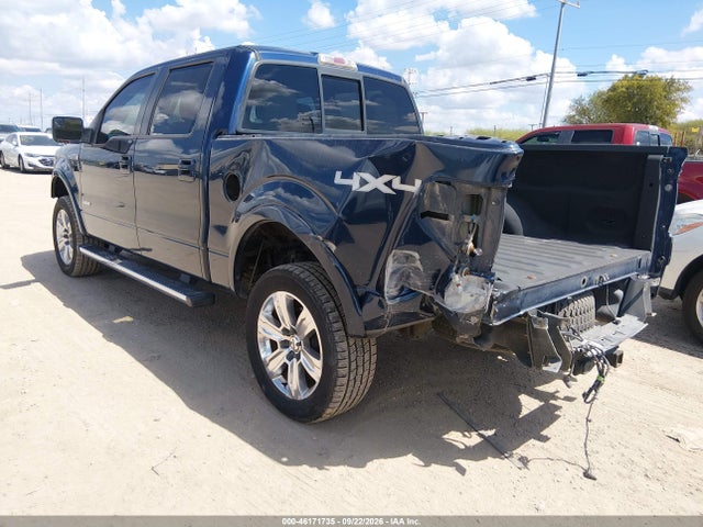 2013 Ford F-150 Lariat მანქანა იყიდება აუქციონზე, vin: 1FTFW1ET1DKD05695, აუქციონის ნომერი: 46171735