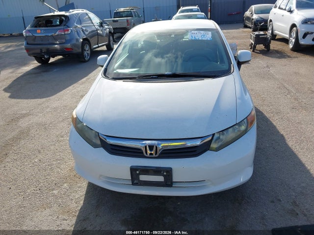 Aukcja sprzedaży 2012 Honda Civic Lx, vin: 2HGFB2F55CH548497, numer aukcji: 46171750