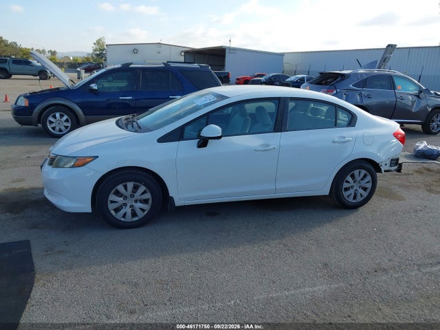 Aukcja sprzedaży 2012 Honda Civic Lx, vin: 2HGFB2F55CH548497, numer aukcji: 46171750
