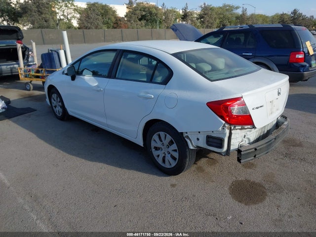 Aukcja sprzedaży 2012 Honda Civic Lx, vin: 2HGFB2F55CH548497, numer aukcji: 46171750