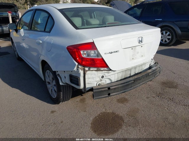 Aukcja sprzedaży 2012 Honda Civic Lx, vin: 2HGFB2F55CH548497, numer aukcji: 46171750
