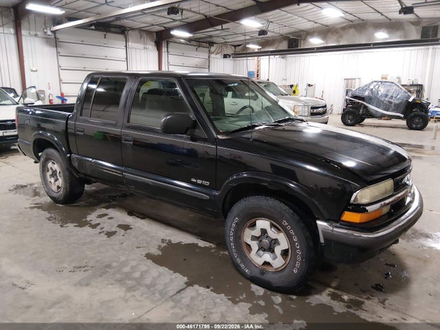 Aukcja sprzedaży 2002 Chevrolet S-10 Ls, vin: 1GCDT13W82K179538, numer aukcji: 46171795