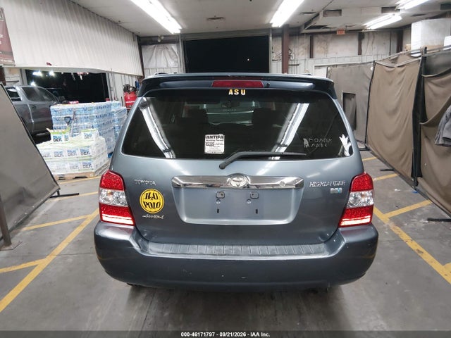 2006 Toyota Highlander Hybrid V6 მანქანა იყიდება აუქციონზე, vin: JTEEW21A360016866, აუქციონის ნომერი: 46171797