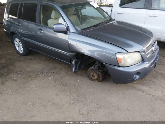 2006 Toyota Highlander Hybrid V6 მანქანა იყიდება აუქციონზე, vin: JTEEW21A360016866, აუქციონის ნომერი: 46171797