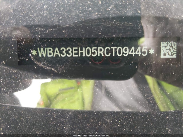 46171821 :رقم المزاد ، WBA33EH05RCT09445 vin ، 2024 Bmw 740i Xdrive مزاد بيع