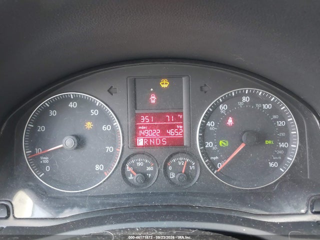 Продажа на аукционе авто 2009 Volkswagen Jetta S, vin: 3VWJM71K49M072585, номер лота: 46171872