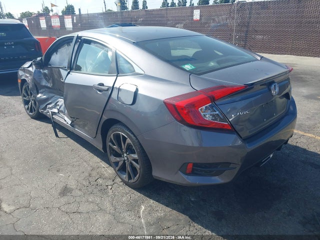 2020 Honda Civic Sport მანქანა იყიდება აუქციონზე, vin: 2HGFC2F86LH558706, აუქციონის ნომერი: 46171981