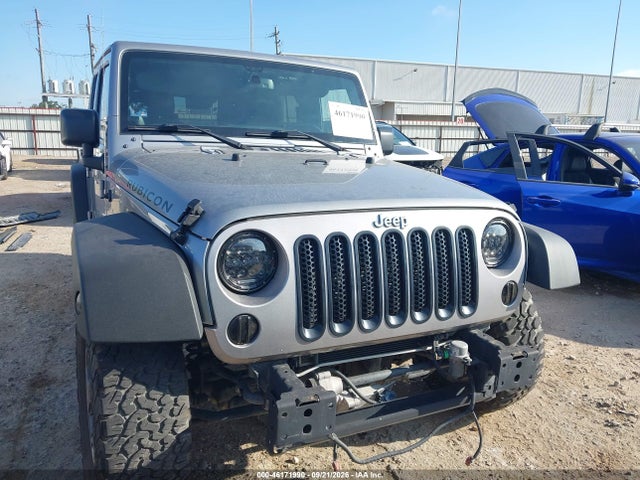 46171990 :رقم المزاد ، 1C4BJWFG4EL292142 vin ، 2014 Jeep Wrangler Unlimited Rubicon مزاد بيع