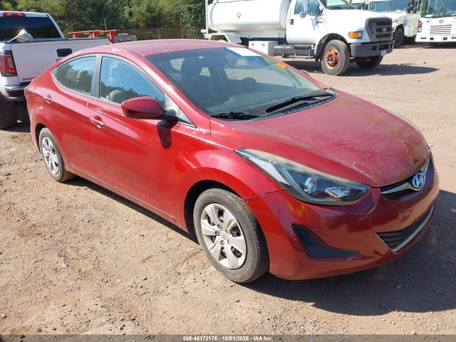 Продажа на аукционе авто 2016 Hyundai Elantra Se, vin: 5NPDH4AE2GH769558, номер лота: 46172176