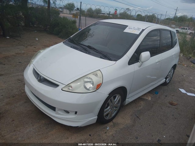 2007 Honda Fit Sport მანქანა იყიდება აუქციონზე, vin: JHMGD38687S024086, აუქციონის ნომერი: 46172220