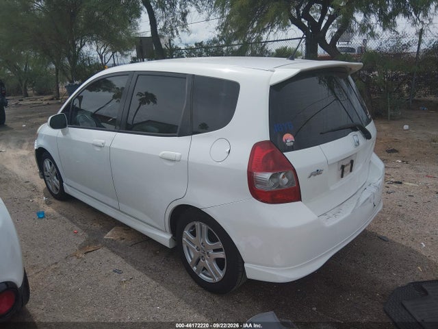 2007 Honda Fit Sport მანქანა იყიდება აუქციონზე, vin: JHMGD38687S024086, აუქციონის ნომერი: 46172220
