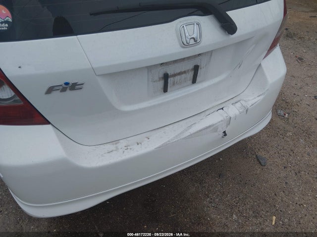 2007 Honda Fit Sport მანქანა იყიდება აუქციონზე, vin: JHMGD38687S024086, აუქციონის ნომერი: 46172220