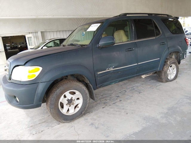 Aukcja sprzedaży 2002 Toyota Sequoia Limited V8, vin: 5TDBT48A52S098091, numer aukcji: 46172228