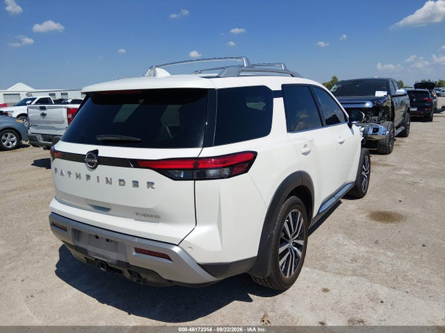 2024 Nissan Pathfinder Platinum Fwd მანქანა იყიდება აუქციონზე, vin: 5N1DR3DG3RC212382, აუქციონის ნომერი: 46172354