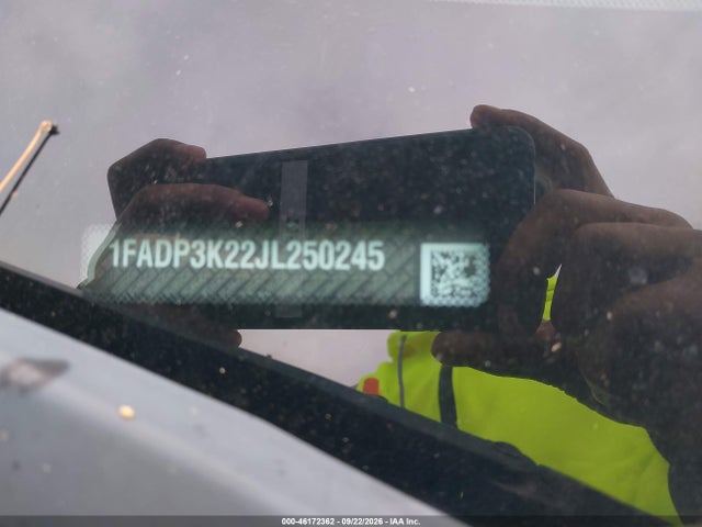 Aukcja sprzedaży 2018 Ford Focus Se, vin: 1FADP3K22JL250245, numer aukcji: 46172362