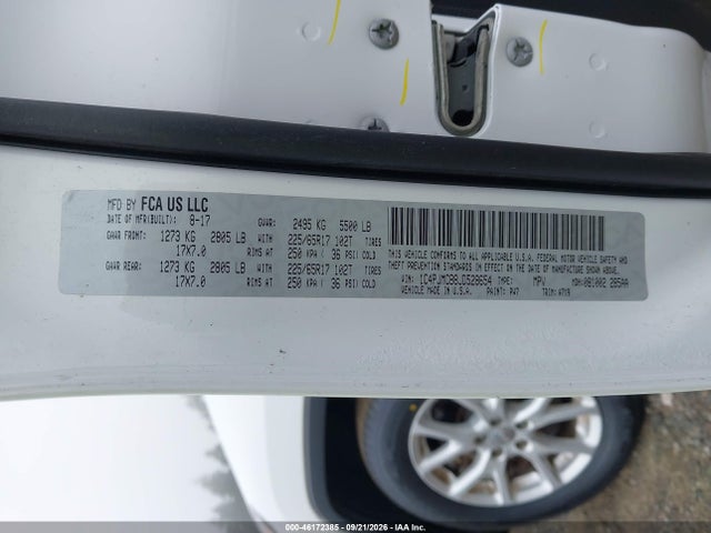 46172385 :رقم المزاد ، 1C4PJMCB8JD528654 vin ، 2018 Jeep Cherokee Latitude 4x4 مزاد بيع