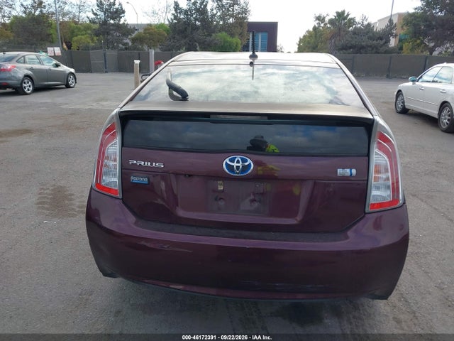 Aukcja sprzedaży 2013 Toyota Prius Three Se, vin: JTDKN3DU4D5614261, numer aukcji: 46172391