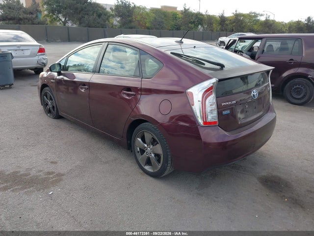 Aukcja sprzedaży 2013 Toyota Prius Three Se, vin: JTDKN3DU4D5614261, numer aukcji: 46172391
