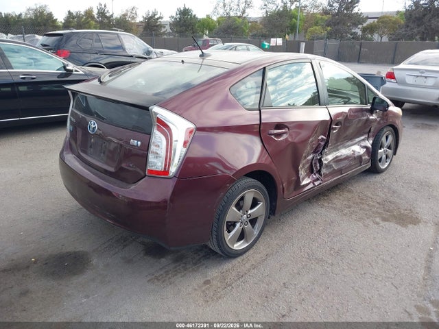 Aukcja sprzedaży 2013 Toyota Prius Three Se, vin: JTDKN3DU4D5614261, numer aukcji: 46172391