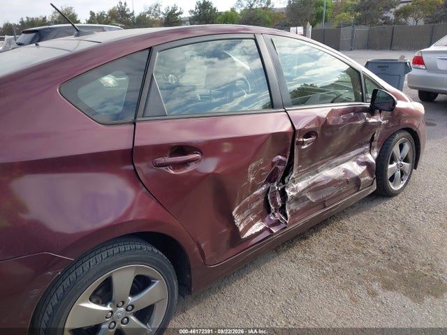 Aukcja sprzedaży 2013 Toyota Prius Three Se, vin: JTDKN3DU4D5614261, numer aukcji: 46172391