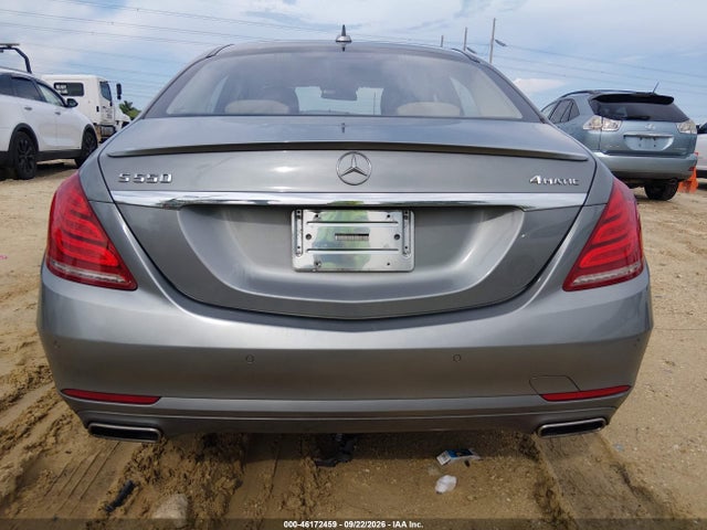 Продажа на аукционе авто 2015 Mercedes-benz S 550 4matic, vin: WDDUG8FB1FA107233, номер лота: 46172459
