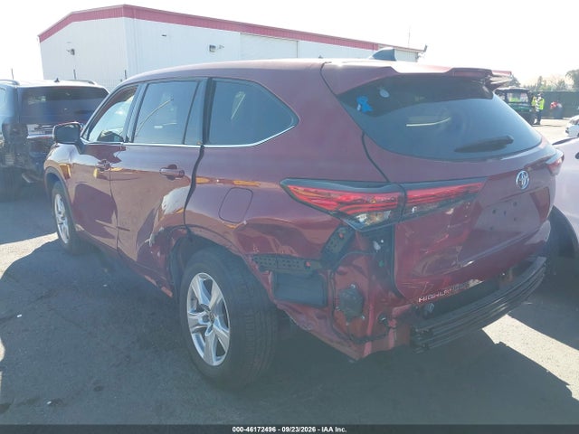 Toyota Highlander Le 2022 5TDZZRAH9NS559752 Image 3