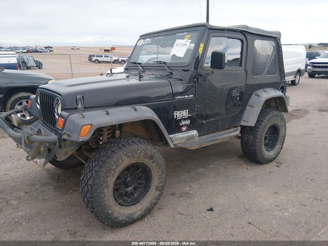 46172495 :رقم المزاد ، 1J4FY29P0WP725378 vin ، 1998 Jeep Wrangler Se مزاد بيع