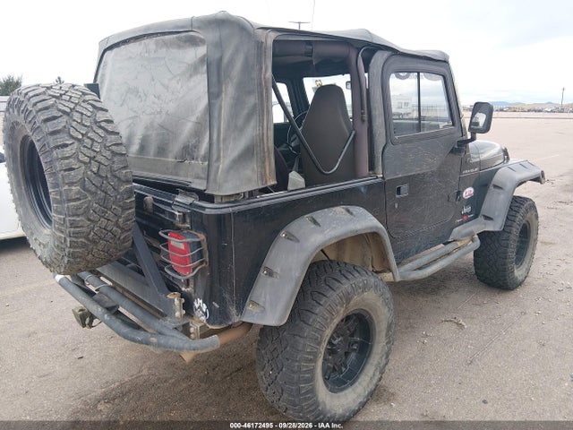 46172495 :رقم المزاد ، 1J4FY29P0WP725378 vin ، 1998 Jeep Wrangler Se مزاد بيع