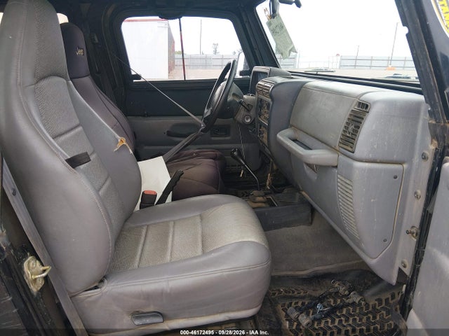 46172495 :رقم المزاد ، 1J4FY29P0WP725378 vin ، 1998 Jeep Wrangler Se مزاد بيع