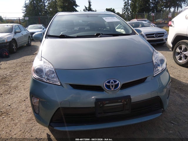 46172590 :رقم المزاد ، JTDKN3DUXC5381713 vin ، 2012 Toyota Prius Four مزاد بيع