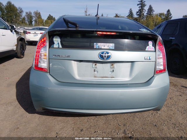 46172590 :رقم المزاد ، JTDKN3DUXC5381713 vin ، 2012 Toyota Prius Four مزاد بيع