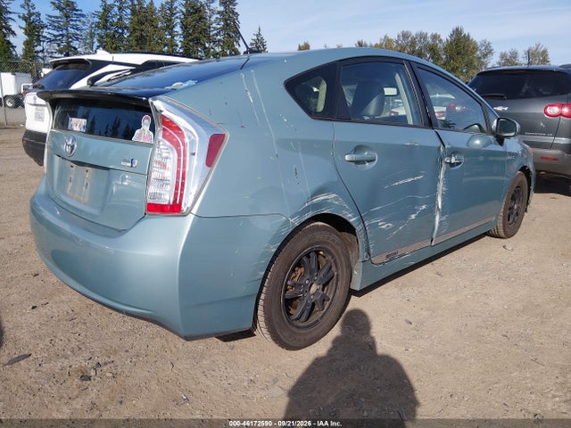46172590 :رقم المزاد ، JTDKN3DUXC5381713 vin ، 2012 Toyota Prius Four مزاد بيع