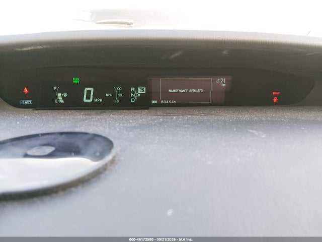 46172590 :رقم المزاد ، JTDKN3DUXC5381713 vin ، 2012 Toyota Prius Four مزاد بيع