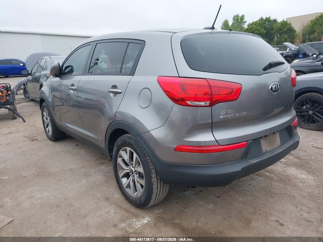 2016 Kia Sportage Lx მანქანა იყიდება აუქციონზე, vin: KNDPB3AC6G7873580, აუქციონის ნომერი: 46172617