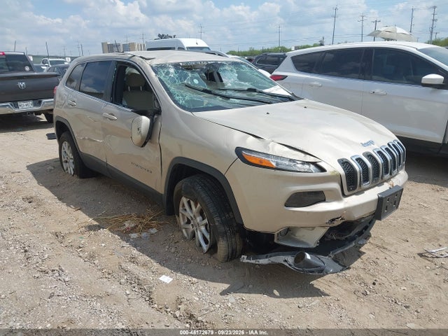 2015 Jeep Cherokee Latitude მანქანა იყიდება აუქციონზე, vin: 1C4PJMCS3FW502488, აუქციონის ნომერი: 46172679
