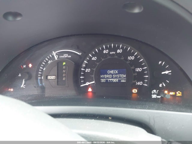 2007 Toyota Camry Hybrid მანქანა იყიდება აუქციონზე, vin: JTNBB46K273017762, აუქციონის ნომერი: 46172685